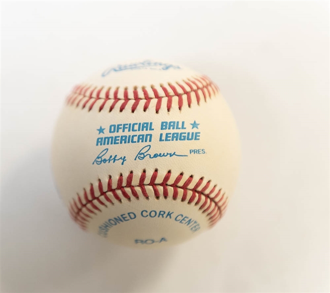 1984 Detroit Tigers World Champion Signed Baseball (Sparkey Anderson, Allan Trammell, Johnny Grubb, Alex Grammas) - JSA Auction Letter