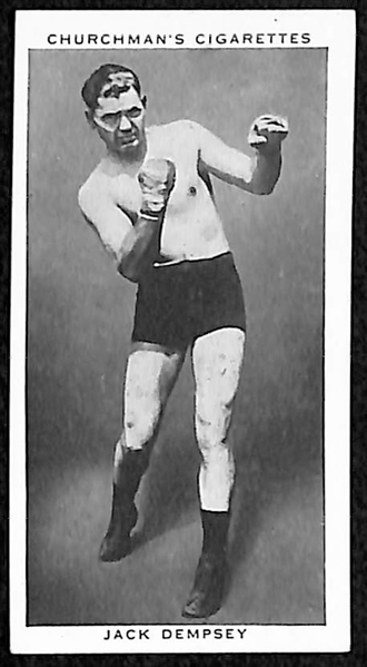 1938 Churchman's Boxing Personalities Complete Set of 50 w/ Joe Louis, Jack Johnson, Dempsey, Baer, Schmeling - JSA Auction Letter