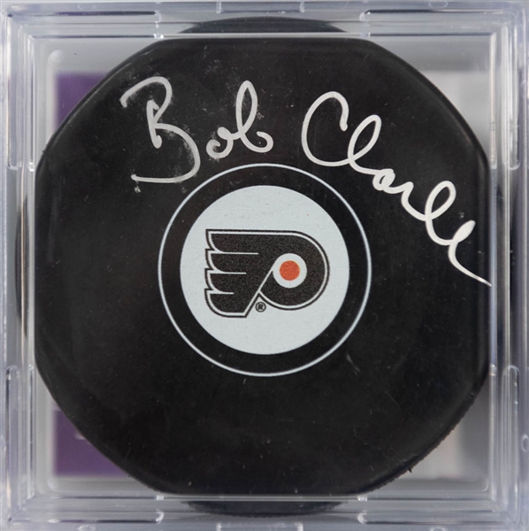 Lot of 4 Philadelphia Flyers Autographs w. Bob Clarke & Ron Hextall - JSA Auction Letter