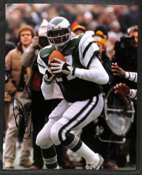Lot of 8 Eagles Signed 8x10 Photos w. Chuck Bednarik - JSA Auction Letter