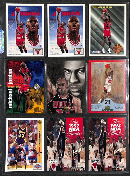 Lot of Over 250 Michael Jordan Cards (w/ Inserts)