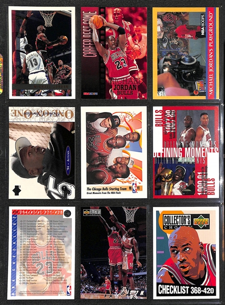 Lot of Over 250 Michael Jordan Cards (w/ Inserts)