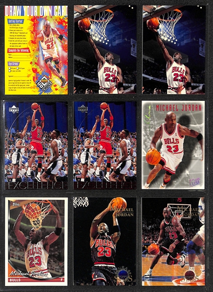 Lot of Over 250 Michael Jordan Cards (w/ Inserts)