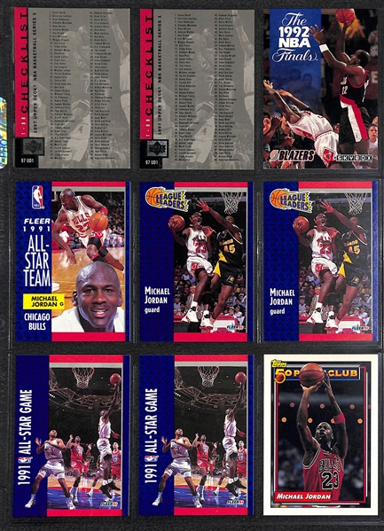 Lot of Over 250 Michael Jordan Cards (w/ Inserts)