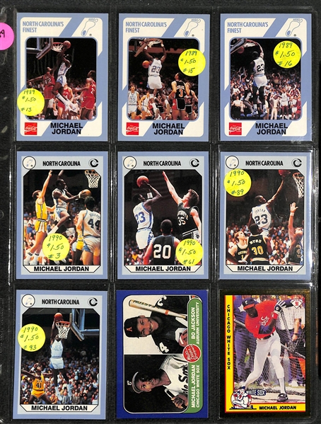 Lot of Over 250 Michael Jordan Cards (w/ Inserts)