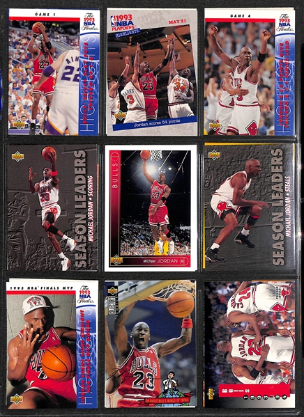 Lot of Over 250 Michael Jordan Cards (w/ Inserts)