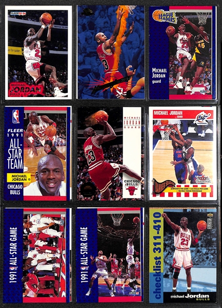 Lot of Over 250 Michael Jordan Cards (w/ Inserts)