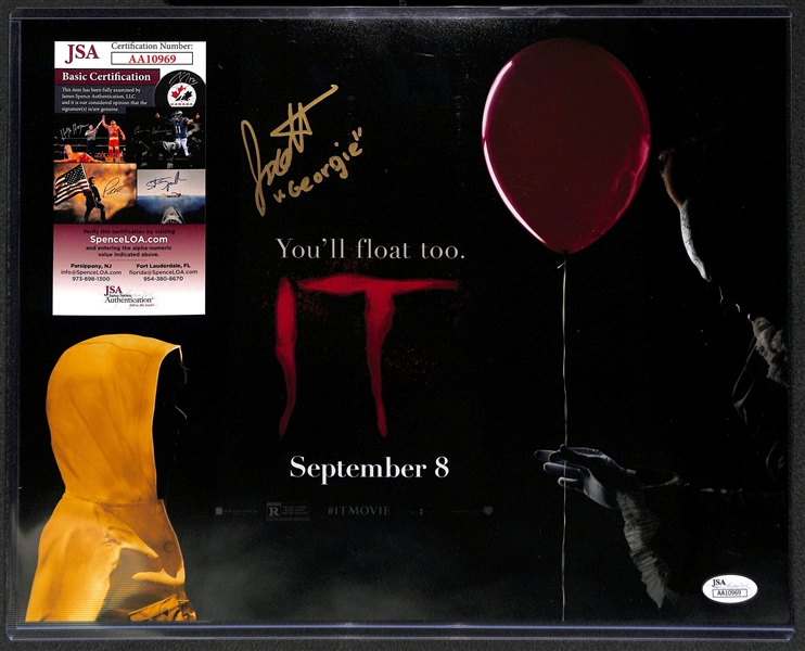 Jackson Robert Scott Signed 11x14 Photo From the Movie IT -JSA