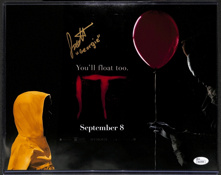 Jackson Robert Scott Signed 11x14 Photo From the Movie IT -JSA