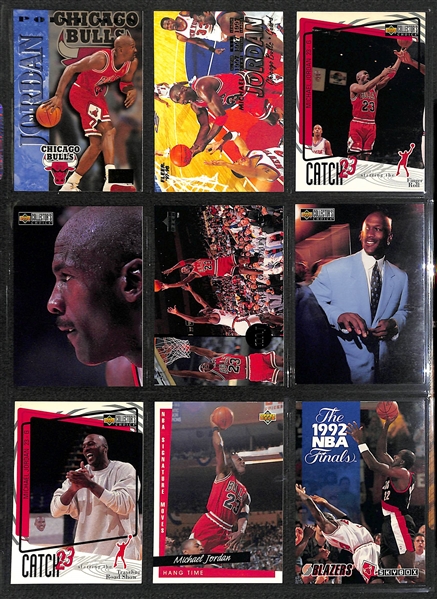Lot of Over 240 Michael Jordan Cards (w/ Inserts)