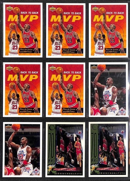Lot of Over 240 Michael Jordan Cards (w/ Inserts)