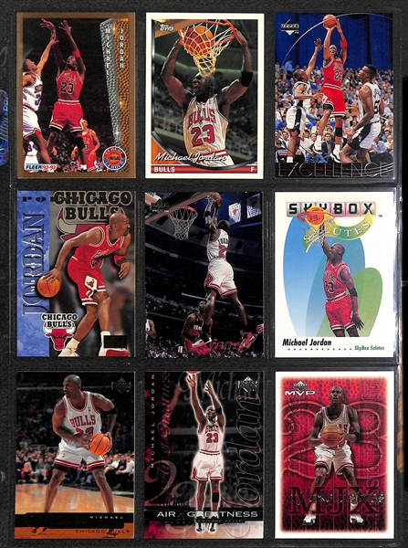Lot of Over 240 Michael Jordan Cards (w/ Inserts)