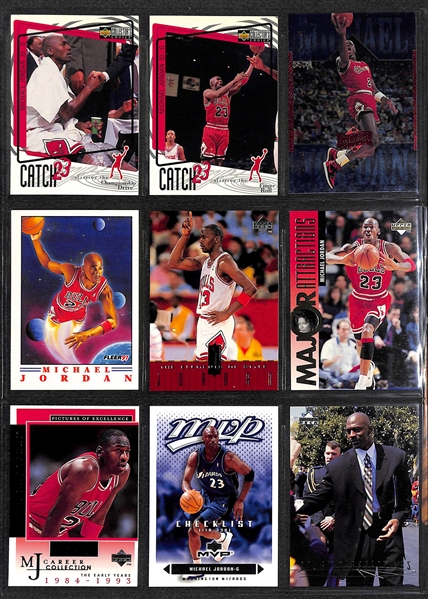 Lot of Over 240 Michael Jordan Cards (w/ Inserts)