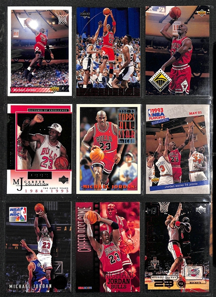 Lot of Over 230 Michael Jordan Cards (w/ Inserts)