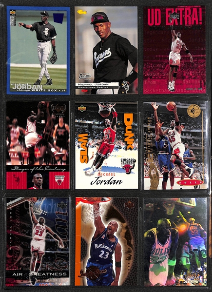 Lot of Over 230 Michael Jordan Cards (w/ Inserts)