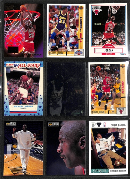 Lot of Over 230 Michael Jordan Cards (w/ Inserts)