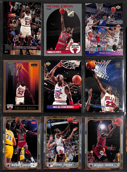 Lot of Over 230 Michael Jordan Cards (w/ Inserts)