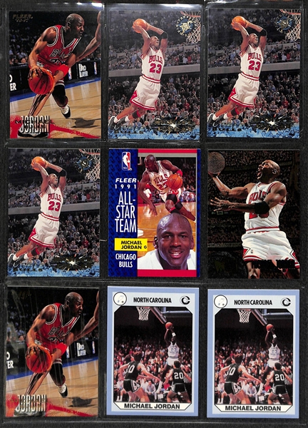Lot of Over 230 Michael Jordan Cards (w/ Inserts)