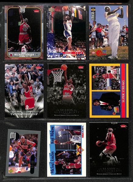 Lot of Over 230 Michael Jordan Cards (w/ Inserts)