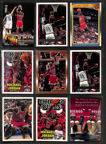 Lot of Over 230 Michael Jordan Cards (w/ Inserts)