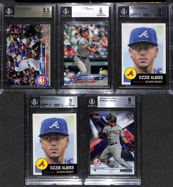 Lot of 14 Baseball Graded Rookie Cards w. Juan Soto