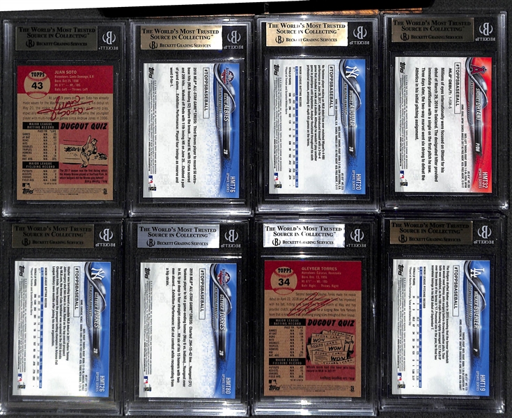 Lot of 14 Baseball Graded Rookie Cards w. Juan Soto