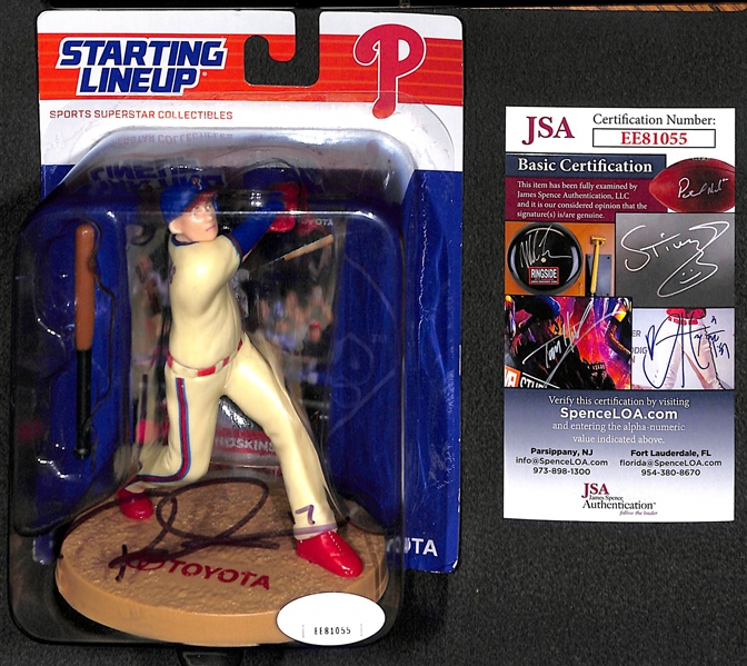 Rhys Hoskins Signed 2018 Rookie Starting Lineup - JSA
