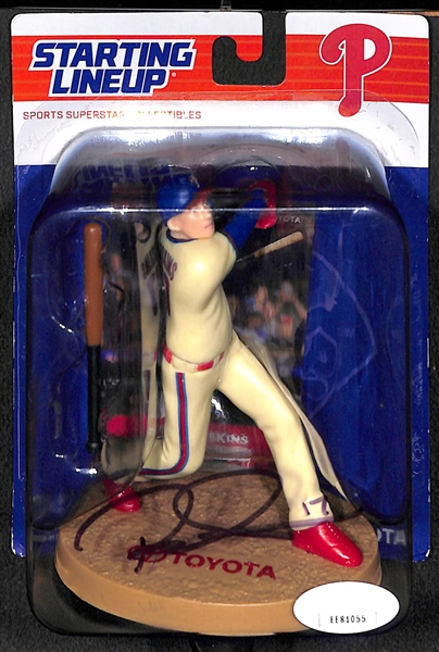 Rhys Hoskins Signed 2018 Rookie Starting Lineup - JSA