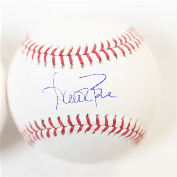 Lot of 3 Older Stars Signed Baseballs w. Paul Molitor - JSA Auction Letter