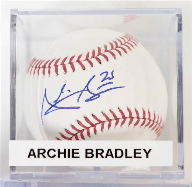 Lot of 10 Signed Official MLB Baseballs w. Ian Kennedy & Alex Avilla - JSA Auction Letter
