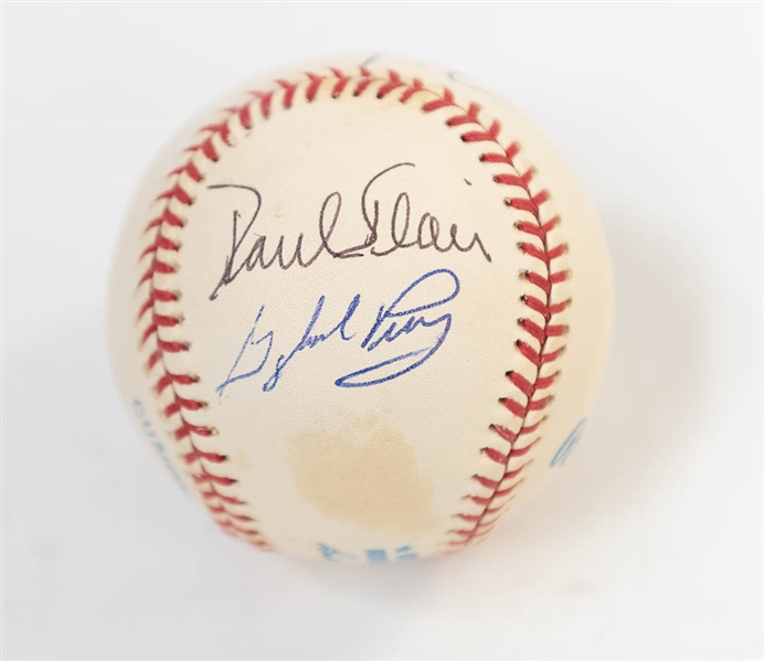 Lot of (3) Yankees Related Signed Baseballs inc. Mattingly, D. Green, and Multi-Signed (G. Perry, Paul Blair, Spencer) - - JSA Auction Letter