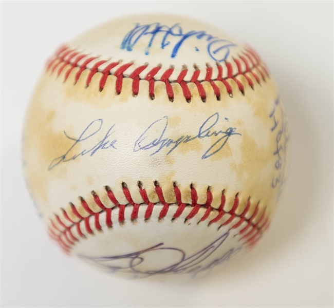 Lot of (3) Orioles Partial Team Signed Baseballs (1960, 1963, and 1965) w/ B. Robinson, L. Appling, B. Powell - JSA Auction Letter