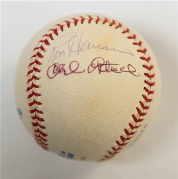 Lot of (3) Orioles Partial Team Signed Baseballs (1960, 1963, and 1965) w/ B. Robinson, L. Appling, B. Powell - JSA Auction Letter