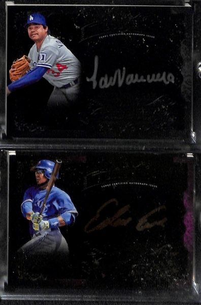 Lot of 6 Topps Five Star Silver & Gold Autograph Cards w. O. Smith & M. Williams