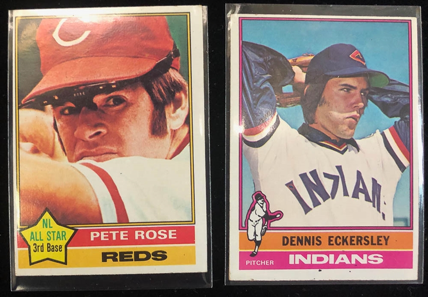 1976 Topps Baseball Complete Card Set w. Dennis Eckersley Rookie