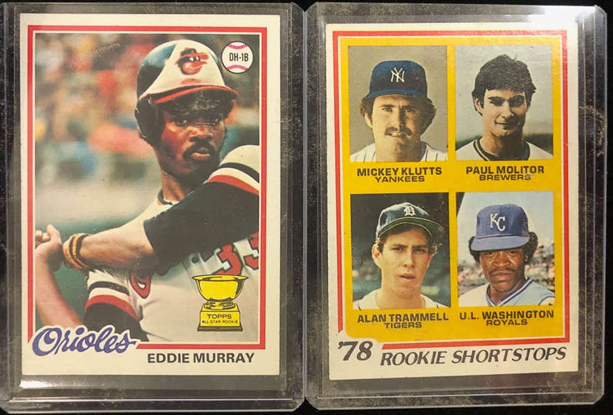1978 Topps Baseball Complete Card Set w. Eddie Murray Rookie