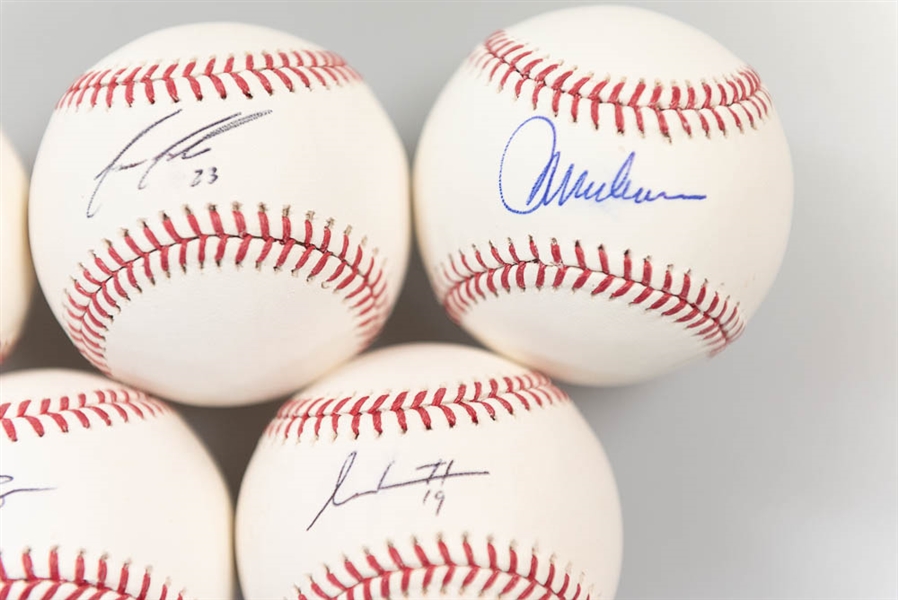 Lot of 21 Phillies Signed Official MLB Baseballs w. Gabe Kapler & Jared Eickhoff