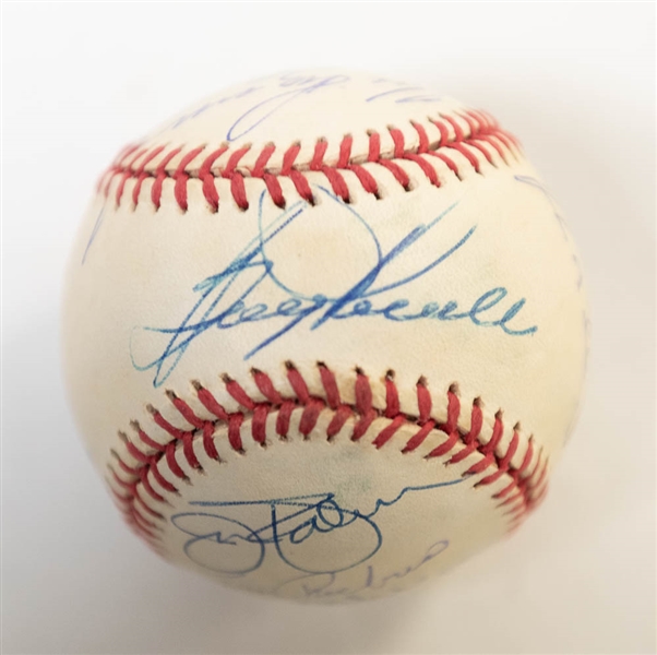 1967 Orioles Partial Team Signed Baseball (11 Signatures) w/ Brooks Robinson, Jim Palmer, Paul Blair, B. Powell, and 7 More! - JSA Auction Letter