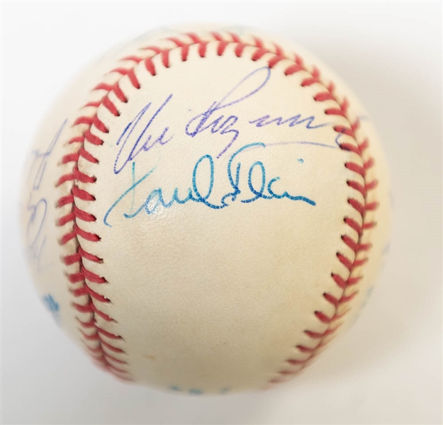 1967 Orioles Partial Team Signed Baseball (11 Signatures) w/ Brooks Robinson, Jim Palmer, Paul Blair, B. Powell, and 7 More! - JSA Auction Letter