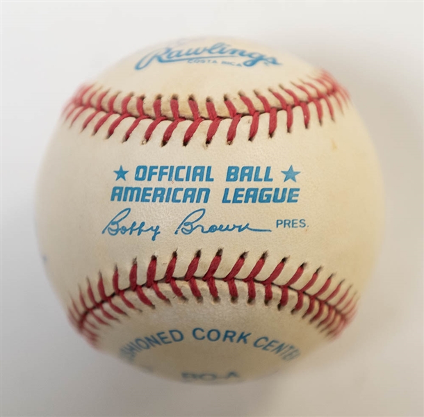1967 Orioles Partial Team Signed Baseball (11 Signatures) w/ Brooks Robinson, Jim Palmer, Paul Blair, B. Powell, and 7 More! - JSA Auction Letter