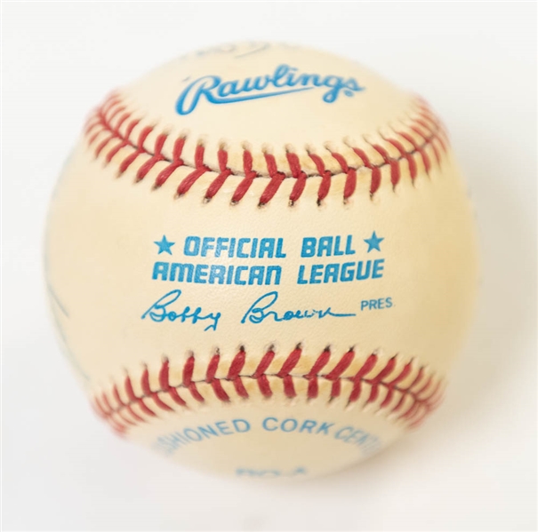 1973 Orioles Partial Team Signed Baseball (9 Signatures) w/ Weaver, B. Robinson, Palmer, Blair, B. Powell, and 4 More! - JSA Auction Letter