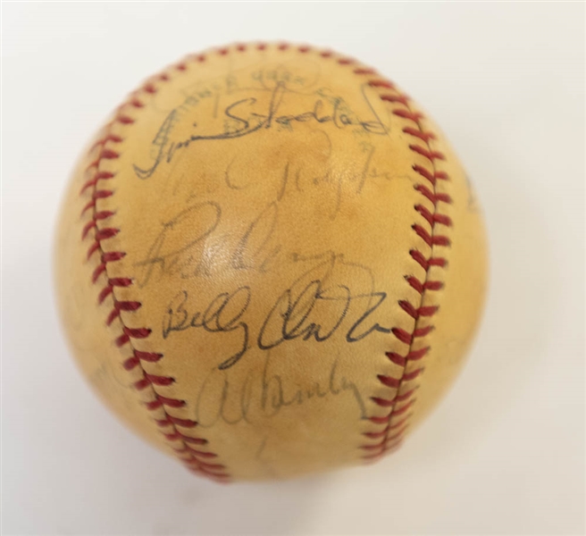 1978 Orioles Team Signed Baseball (26 Signatures) w/ Weaver, Hendricks, Ripken Sr., Dempsey, McGregor, and 21 More! - JSA Auction Letter