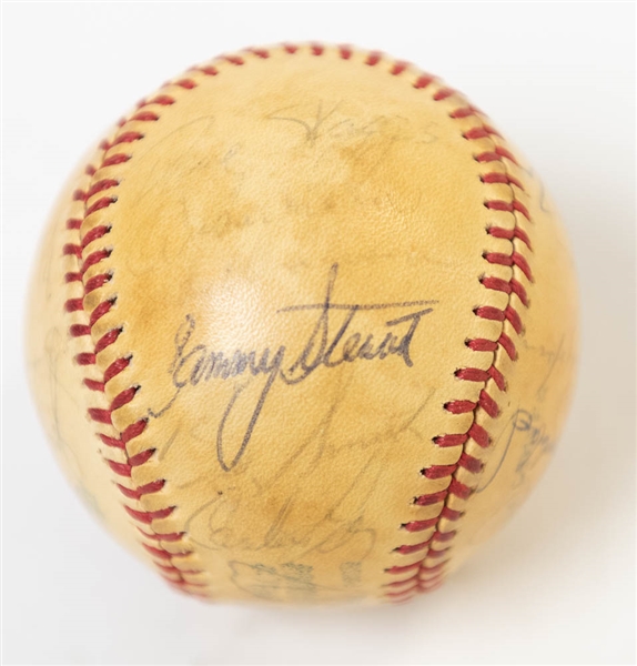1978 Orioles Team Signed Baseball (26 Signatures) w/ Weaver, Hendricks, Ripken Sr., Dempsey, McGregor, and 21 More! - JSA Auction Letter