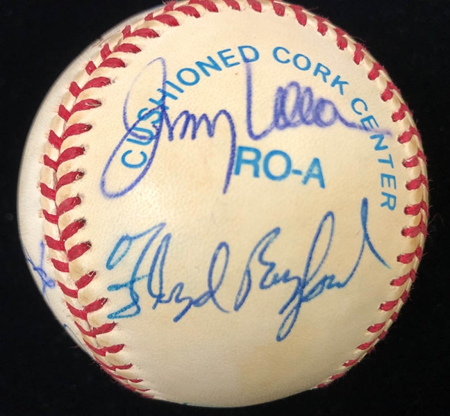 1986 & 1987 Baltimore Orioles Team Signed Baseballs - JSA Auction Letter