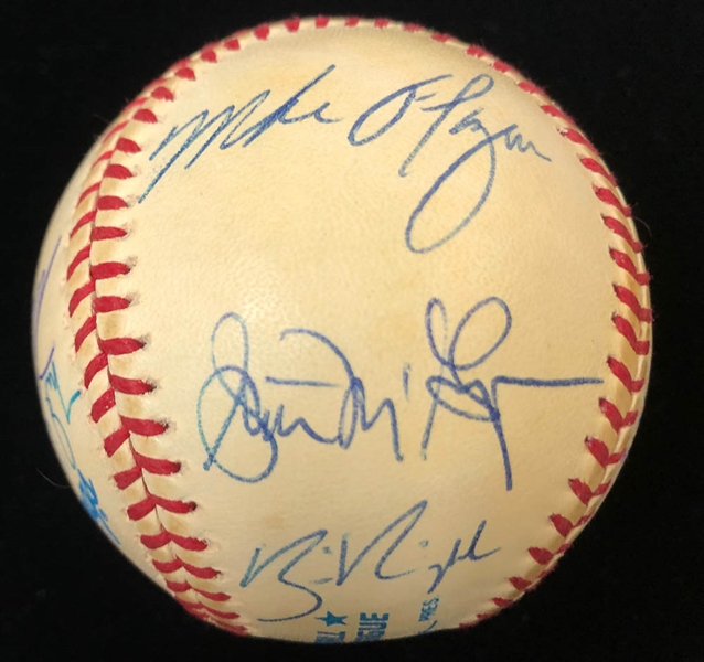 1986 & 1987 Baltimore Orioles Team Signed Baseballs - JSA Auction Letter