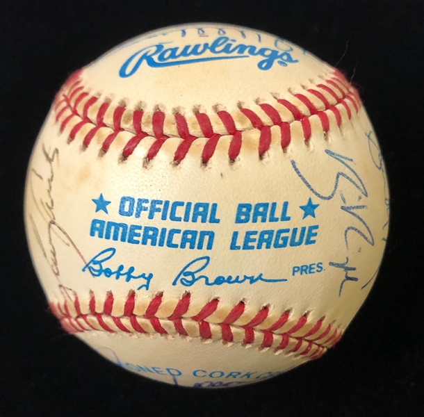1986 & 1987 Baltimore Orioles Team Signed Baseballs - JSA Auction Letter