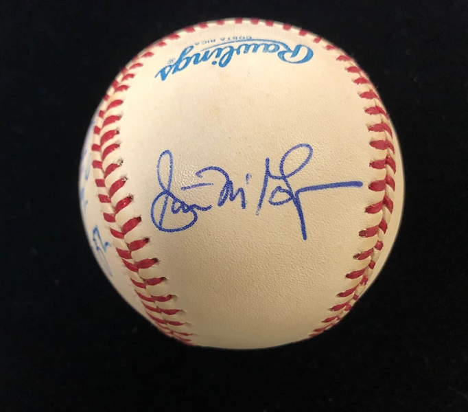 1988 & 1989 Baltimore Orioles Team Signed Baseballs - JSA Auction Letter