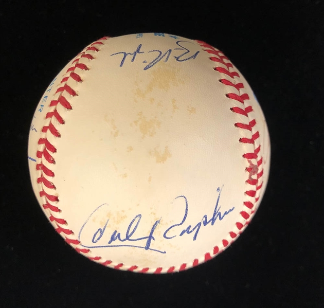 1988 & 1989 Baltimore Orioles Team Signed Baseballs - JSA Auction Letter