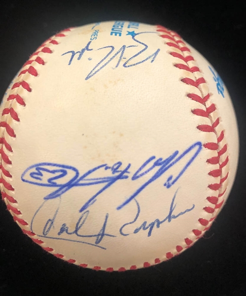 Lot of 3 Orioles Team Signed Baseballs 1990-1992 - JSA Auction Letter