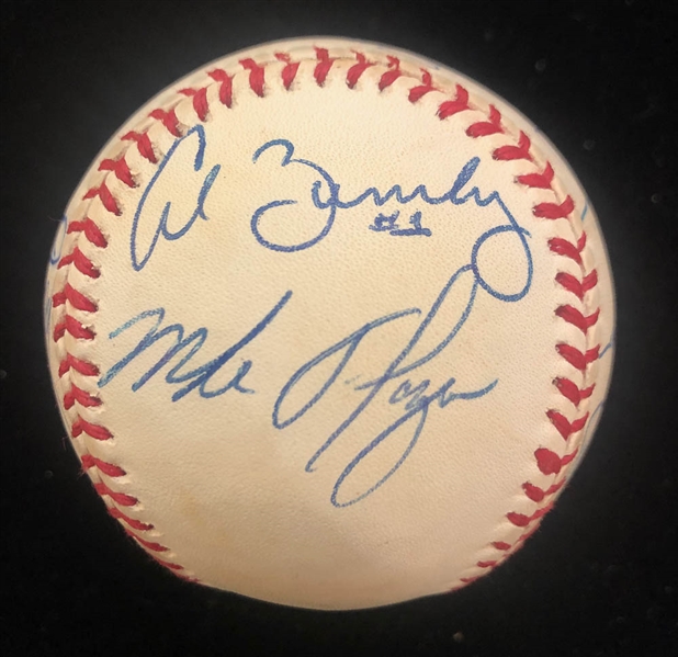 Lot of 3 Orioles Team Signed Baseballs 1994-1996 - JSA Auction Letter